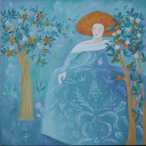 LA DAME AUX FLEURS D'ORANGE